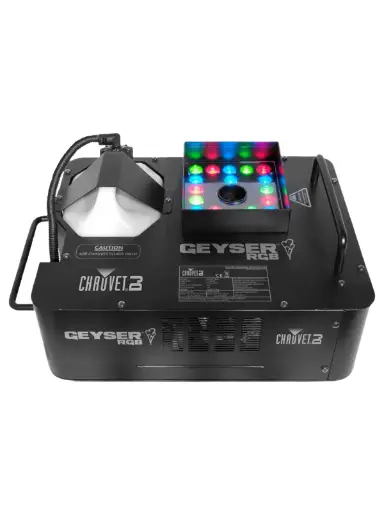 Machine à jet de fumée coloré RGB avec liquide inclus